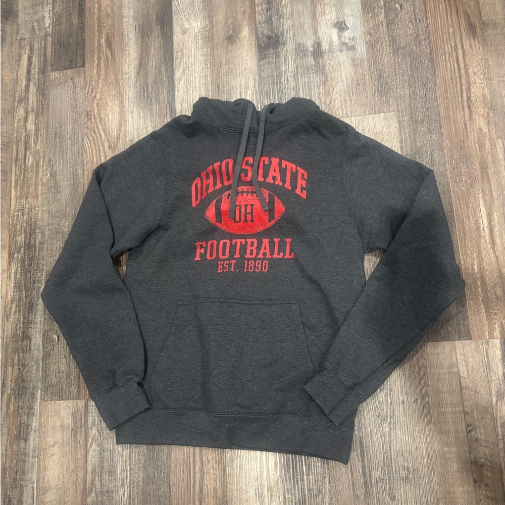 Ohio State Buckeyes Football Hoodie – Adult Small – Port & Company – Like New